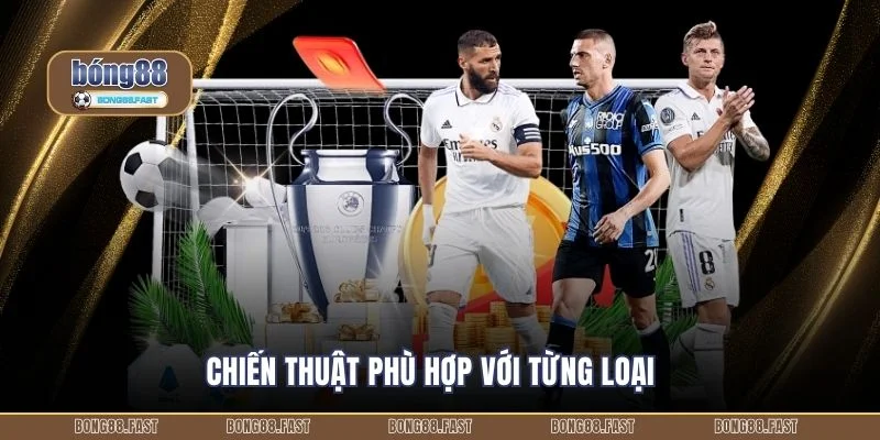 Chiến thuật phù hợp với từng loại