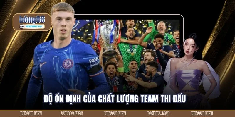 Độ ổn định của chất lượng team thi đấu